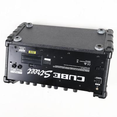 【中古】 ギターアンプ ローランド ROLAND CUBE Street BK 乾電池駆動パフォーマンス用ステレオアンプ ギターアンプ 本体画像 裏