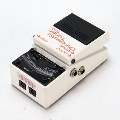 【中古】 クロマチックチューナー BOSS TU-3 Chromatic Tuner リア斜めアングル画像