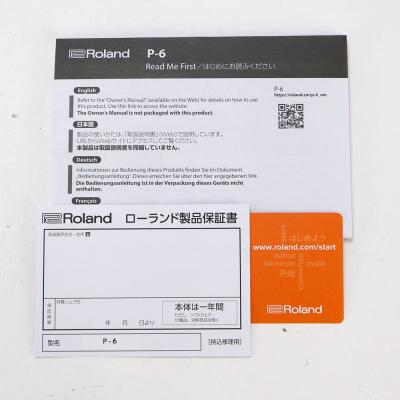 【中古】 サンプラー ローランド ROLAND P-6 CREATIVE SAMPLER AIRA COMPACT アイラコンパクト クリエイティブサンプラー P6 付属品