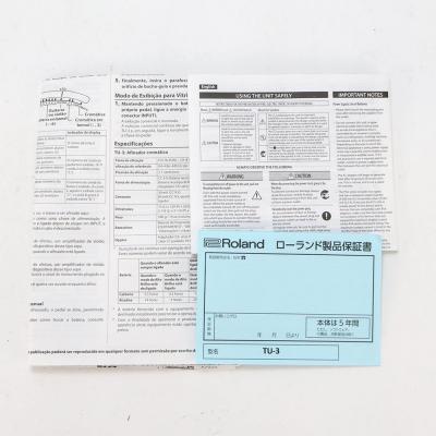 【中古】 クロマチックチューナー BOSS TU-3 Chromatic Tuner 付属品