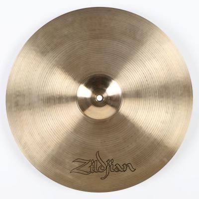 【中古】 クラッシュシンバル ジルジャン ZILDJIAN A Zildjian THIN CRASH 16インチ 70s〜80s クラッシュシンバル 本体画像 裏