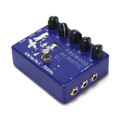 【中古】 Animals Pedal アニマルズペダル Firewood Acoustic D.I. 旧モデル アコースティックギター用エフェクター DI 斜めアングル画像