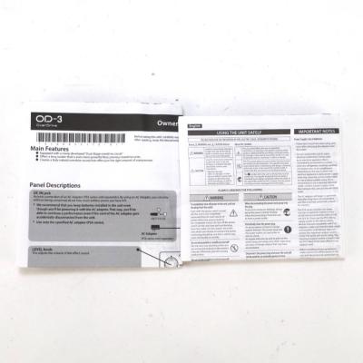 【中古】 オーバードライブ エフェクター BOSS OD-3 Over Drive ギターエフェクター 付属品画像