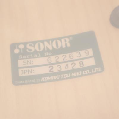 【中古】 スネアドラム ソナー SONOR AS-1406CM Artist Series COTTON WOOD MAPLE 14x6 メイプルシェル 詳細画像