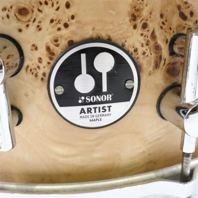 【中古】 スネアドラム ソナー SONOR AS-1406CM Artist Series COTTON WOOD MAPLE 14x6 メイプルシェル 詳細画像