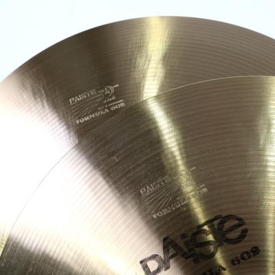 【中古】 ハイハットシンバル ペア パイステ PAISTE Formula 602 MEDIUM HI-HAT 14インチ ペア 1980s ビンテージシンバル 詳細画像