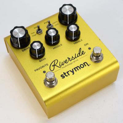 【中古】 オーバードライブ ストライモン strymon Riverside マルチステージドライブ 本体画像 斜め 2