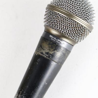 【中古】 マイク ダイナミックマイク ボーカル用 SHURE SM58 ポルシェロゴ Made in USA シュアー 58 ゴッパ シュア ロゴ