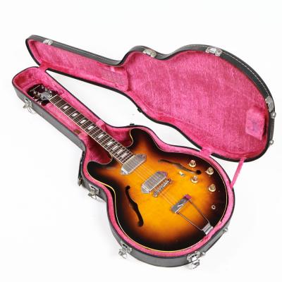 【中古】 エレキギター Epiphone Casino SB NIHON GIBSONステッカーあり ベージュラベル 1982年製 マツモク工場製 エピフォン カジノ ロッド締方向余地わずか ケース