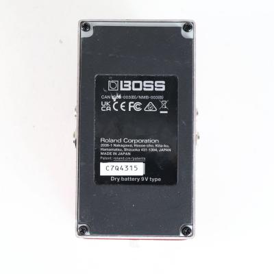 【中古】 アナログディレイ エフェクター BOSS DM-2W Delay WAZA CRAFT ギターエフェクター ディレイ 裏面
