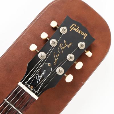 【中古】 エレキギター Gibson Les Paul Junior Worn Yellow 2010年製 ギブソン レスポールジュニア シングルカッタウェイ ヘッド画像