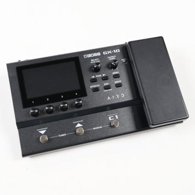 【中古】 マルチエフェクター BOSS GX-10 Guitar Effects Processor ボス GX10 本体画像 斜め
