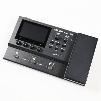 【中古】 マルチエフェクター BOSS GX-10 Guitar Effects Processor ボス GX10 本体画像 斜め