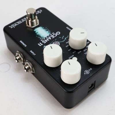 【中古】 ELECTRO-HARMONIX OCEANS 11 Reverb ギターエフェクター 本体画像 斜め 2