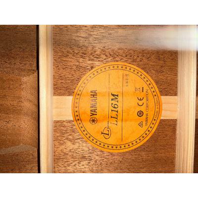 【中古】 アコースティックギター YAMAHA LL16M ARE 2024年製 Yamaha Acoustic Guitar Experience限定販売モデル マホガニーバック&サイド仕様 ラベル