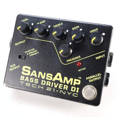 【中古】サンズアンプ ベースドライバーDI TECH21 SansAmp BASS DRIVER DI 旧仕様 前期型 ベース用DI プリアンプ
