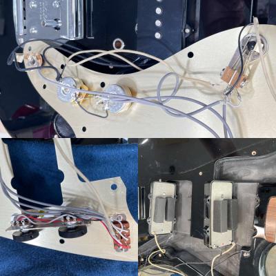 【中古】 エレキギター Fender Inoran Jazzmaster Rosewood Fingerboard Black 2019年製 フェンダー イノラン ジャズマスター 内部