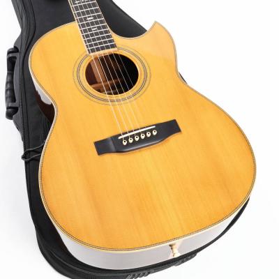 【中古】 アコースティックギター Asturias Herringbone Concert 2004年製 アストリアス ヘリンボーンコンサート ボディ画像