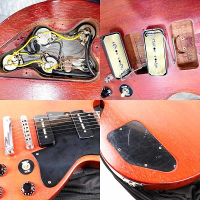 【中古】 エレキギター Gibson Les Paul Faded Double Cutaway Worn Cherry 2003年製 ギブソン レスポールフェイデッド ダブルカッタウェイ ウォーンチェリー 内部 傷