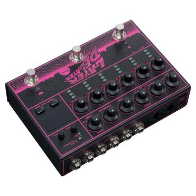 IBANEZ アイバニーズ LD303 Layer Delayer レイヤーディレイヤー 多機能ディレイ ギターエフェクター リア右斜めアングル画像