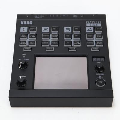 【中古】 ダイナミックエフェクトプロセッサー KORG KAOSS PAD QUAD KP-QUAD 正面