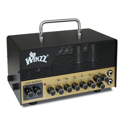 Winzz Guitars ウィンズギターズ Revival IR Lead Burner ギターアンプヘッド 斜めアングル画像
