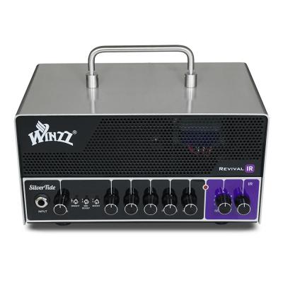 Winzz Guitars ウィンズギターズ Revival IR SilverTide ギターアンプヘッド トップ斜めアングル画像