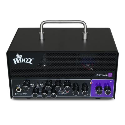 Winzz Guitars ウィンズギターズ Revival IR SingingOD ギターアンプヘッド トップ斜めアングル画像