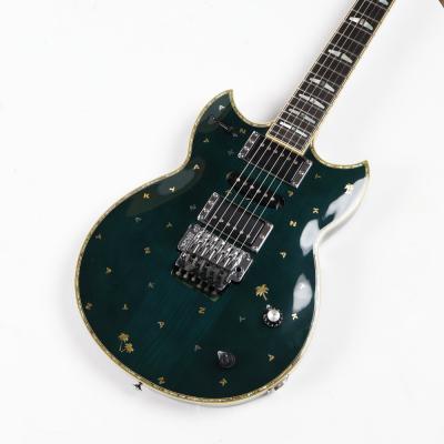 【中古】 エレキギター YAMAHA SG-T2 STN シースルーネイビー 1998年製 高中正義モデル ヤマハ SG MAKAYOSHI TAKANAKA Singnature Model ボディトップ