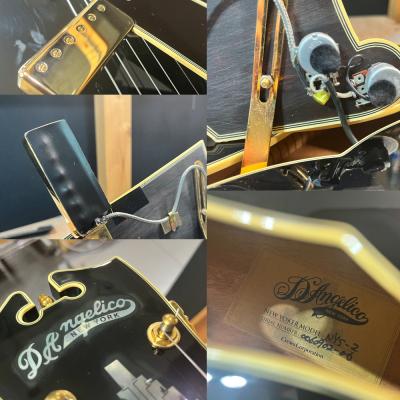 【中古】 エレキギター D’Angelico NYS-2 BK ディアンジェリコ ミニハムバッカー仕様 New Yorker ピックアップ
