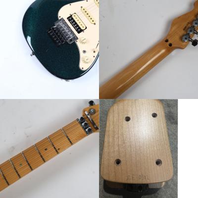 【中古】ESP SNAPPER-ALM FR Brass Blue 2010年製 エレキギター 傷