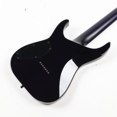 【中古】 7弦エレキギター ESP E-II SERIES M-II 7NT HS Purple Natural Fade Buckeye Burl Maple Top HIPSHOT FIXED ブリッジ搭載 2019年製 ボディバック