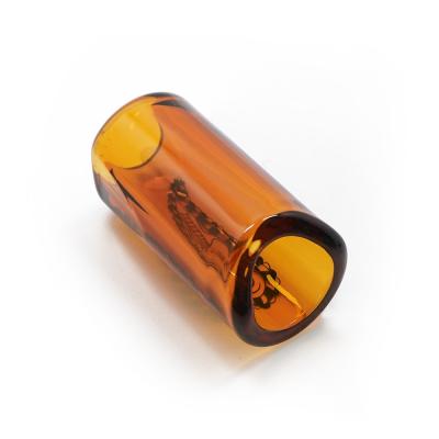 THE ROCK SLIDE ザロックスライド GRS-SA Amber Glass 25th Anniversary Small ガラス製 スライドバー 斜めアングル画像1