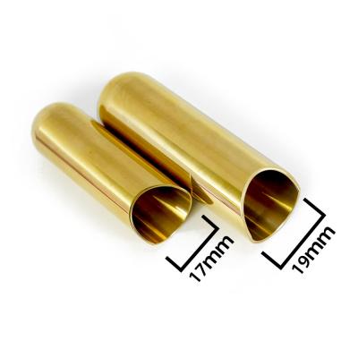 THE ROCK SLIDE ザロックスライド BTRS-SB Balltip Guitar Slide Brass Small スライドバー サイズ比較画像2