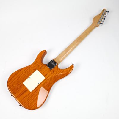 【中古】 エレキギター SCHECTER EX-V-24-STD-FRT AMB (Amber) シェクター HSHピックアップ スワンプアッシュボディー 詳細画像