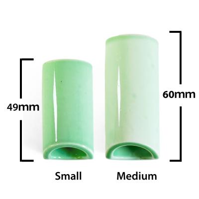 THE ROCK SLIDE ザロックスライド CRS-MR Ceramic Guitar Slide Riptide Meduium セラミック製 スライドバー サイズ比較画像