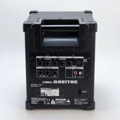 【中古】モニタースピーカー ROLAND CM-30 ポータブルミキシングモニター 裏面