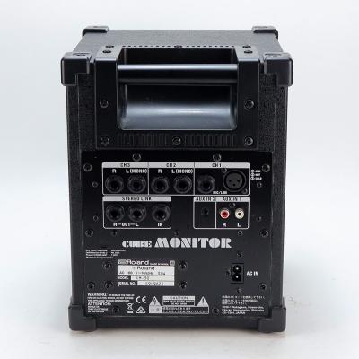 【中古】モニタースピーカー ROLAND CM-30 ポータブルミキシングモニター 裏面