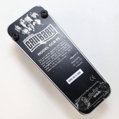 【中古】 ワウ エフェクター JIM DUNLOP Cry Baby GCB-95 ワウペダル ボトム画像