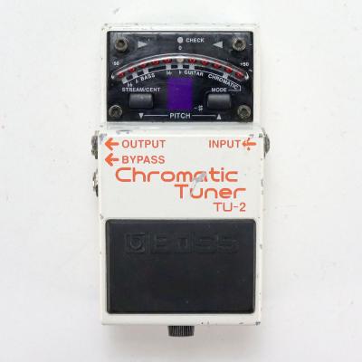 【中古】 クロマチックチューナー エフェクター BOSS TU-2 Chromatic Tuner ペダルチューナー