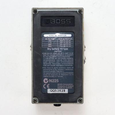 【中古】 クロマチックチューナー エフェクター BOSS TU-2 Chromatic Tuner ペダルチューナー 裏面