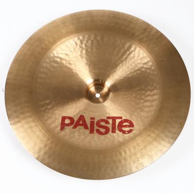 【中古】 チャイナシンバル パイステ PAISTE 2002 CHINA TYPE 20インチ 1980s ビンテージシンバル 裏面
