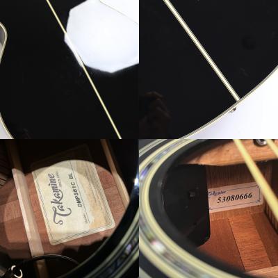 【中古】 アコースティックギター Takamine DMP561C BL タカミネ エレアコ CTP-4DX (DMP)プリアンプ搭載 ハードケース付き 傷