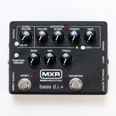 【中古】 ベース用ダイレクトボックス MXR M80 Bass D.I.+ ベースディストーション ベースエフェクター 正面