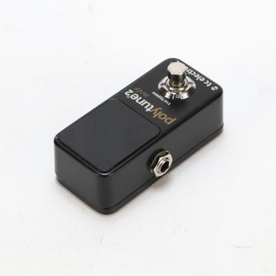 【中古】 チューナー tc electronic PolyTune 2 mini noir ポリフォニックチューナー ポリチューンミニ ブラック ペダルチューナー 詳細画像