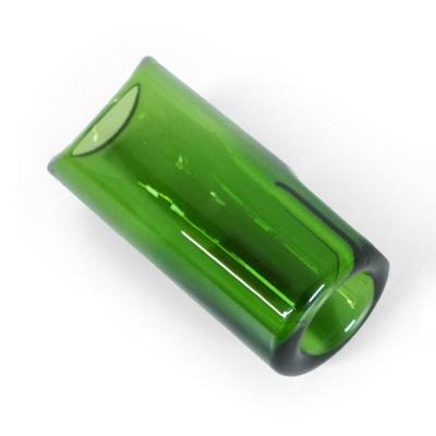 THE ROCK SLIDE ザロックスライド GRS-MG Moulded Glass Slide Green Medium ガラス製 スライドバー 斜めアングル画像2