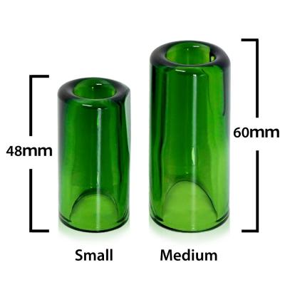 THE ROCK SLIDE ザロックスライド GRS-MG Moulded Glass Slide Green Medium ガラス製 スライドバー サイズ比較画像1