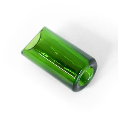 THE ROCK SLIDE ザロックスライド GRS-SG Moulded Glass Slide Green Small ガラス製 スライドバー 斜めアングル画像2