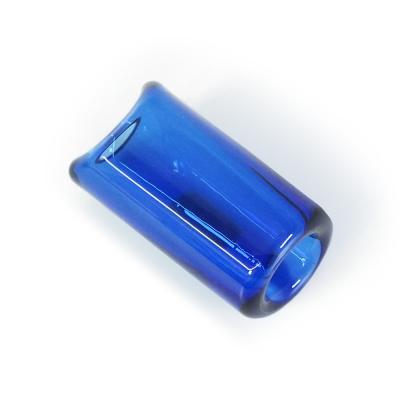 THE ROCK SLIDE ザロックスライド GRS-SS Moulded Glass Slide Sapphire Small ガラス製 スライドバー 斜めアングル画像2