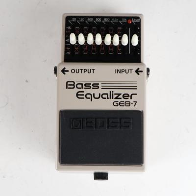 【中古】イコライザー エフェクター BOSS GEB-7 Bass Equalizer ベースエフェクター